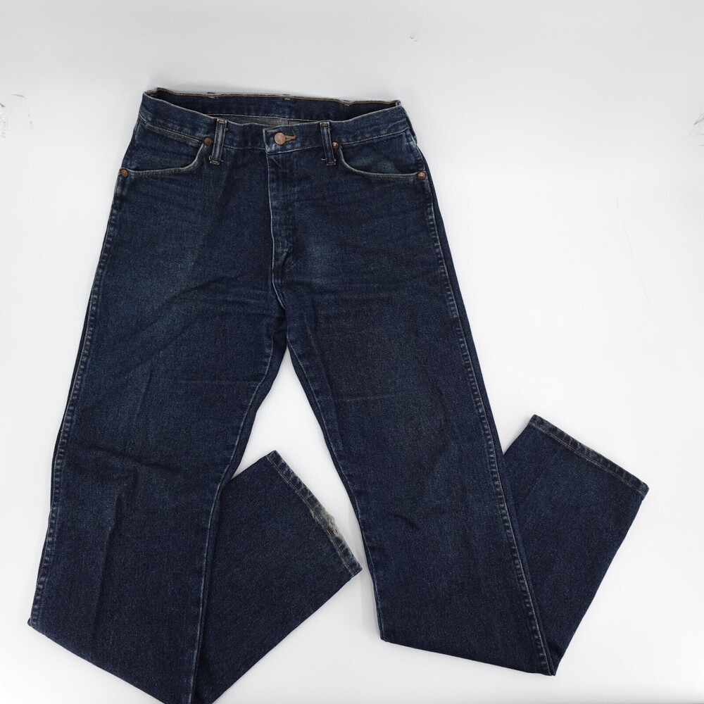 Vintage Wrangler Jeans Mens 31 Blue Denim 13MWZOD Cowboy Cut USA 90s Y2K